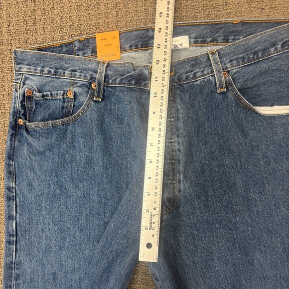 Vintage Levis 501 Jeans 40X32 Preshrunk 38X31 Mid Rise Cotton Dead Stock Mexico - Picture 4 of 9